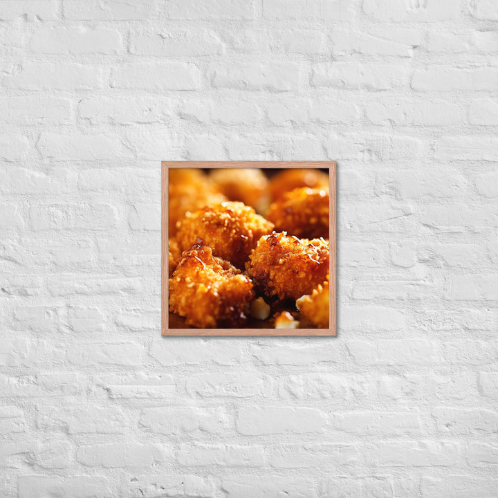 Popcorn Chicken Framed poster 🤤 from Yumify.AI