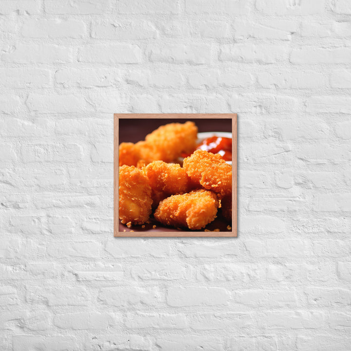 Popcorn Chicken Framed poster 🤤 from Yumify.AI