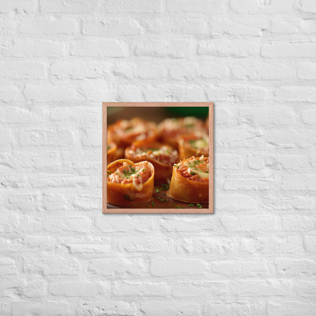 Tortellini Framed poster 🤤 from Yumify.AI