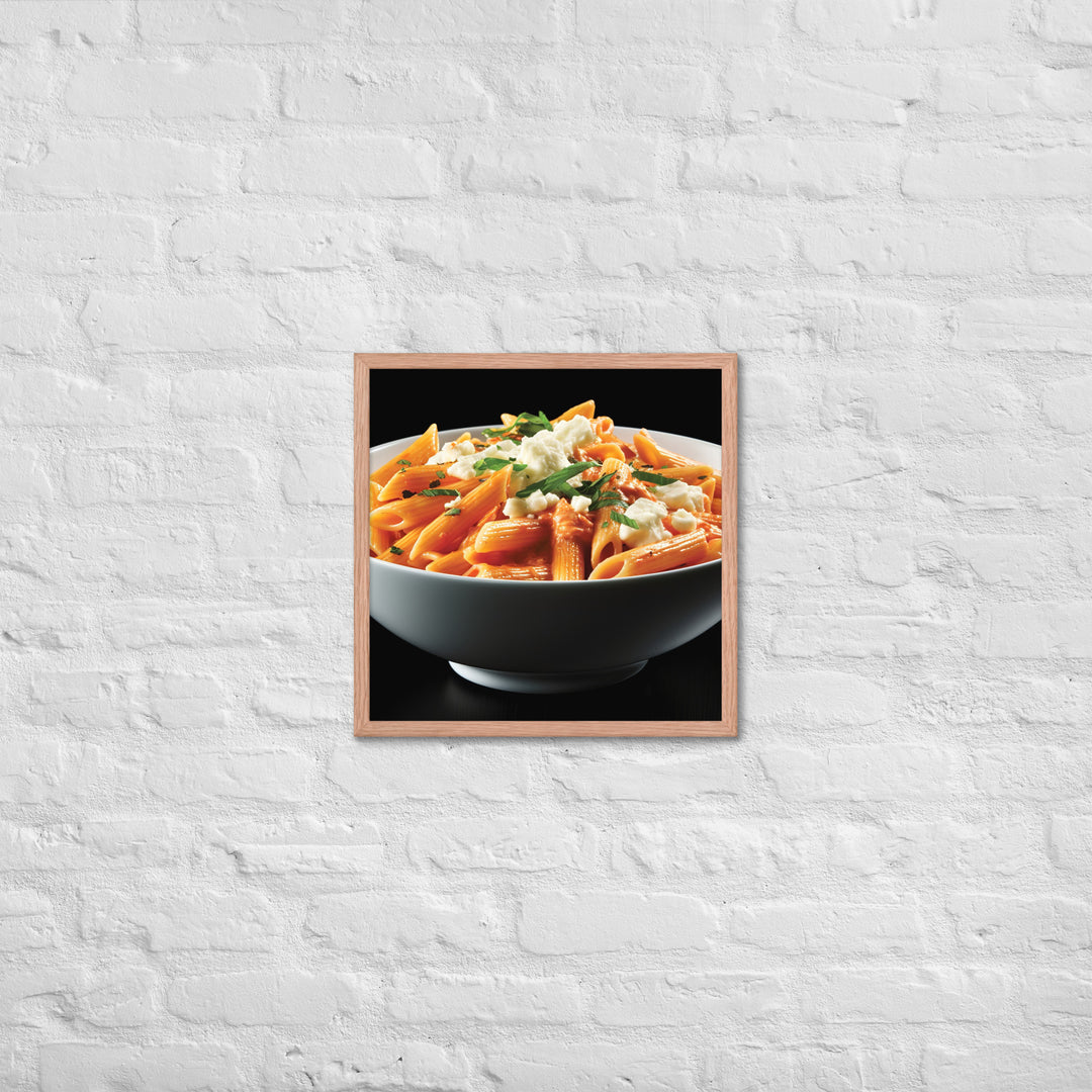 Penne alla Vodka Framed poster 🤤 from Yumify.AI