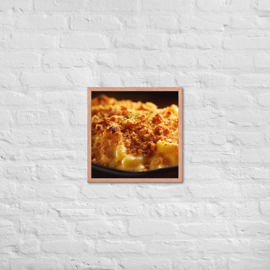 Macaroni and Cheese Framed poster 🤤 from Yumify.AI