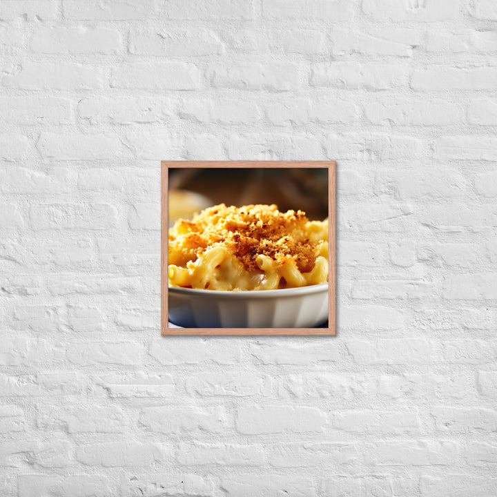 Macaroni and Cheese Framed poster 🤤 from Yumify.AI