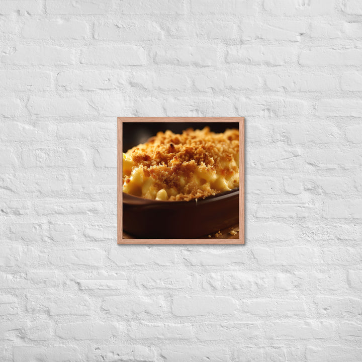 Macaroni and Cheese Framed poster 🤤 from Yumify.AI
