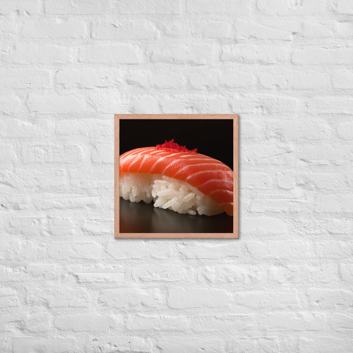 Nigiri Sushi Framed poster 🤤 from Yumify.AI