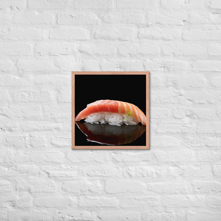 Nigiri Sushi Framed poster 🤤 from Yumify.AI