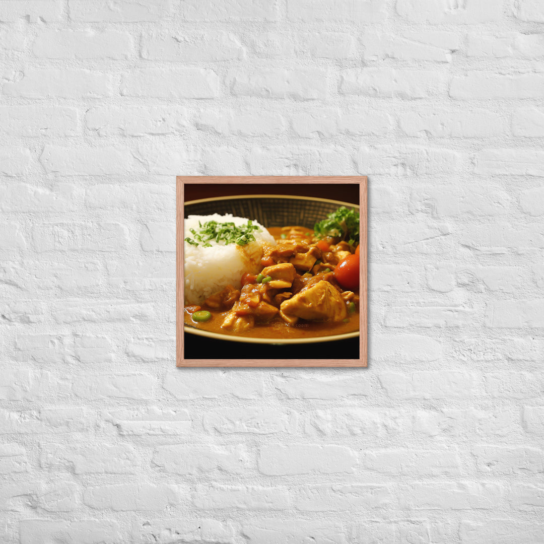 Japanese Curry Framed poster 🤤 from Yumify.AI