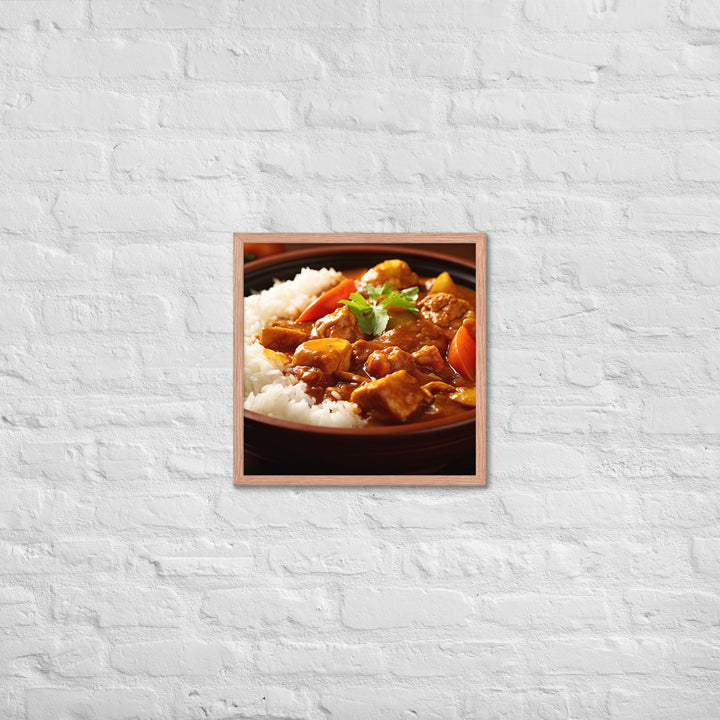 Japanese Curry Framed poster 🤤 from Yumify.AI