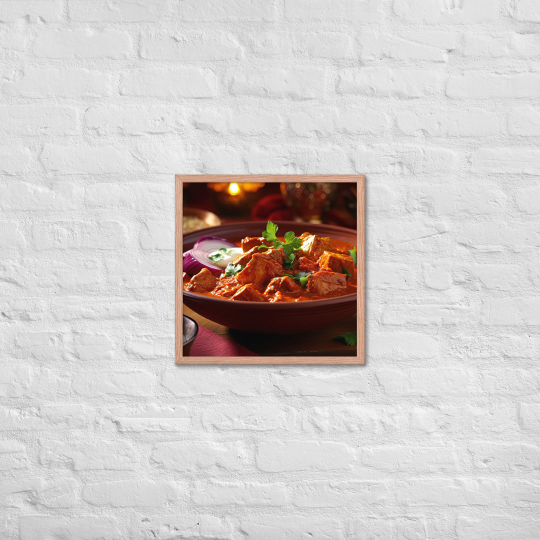 Indian Rogan Josh Curry Framed poster 🤤 from Yumify.AI