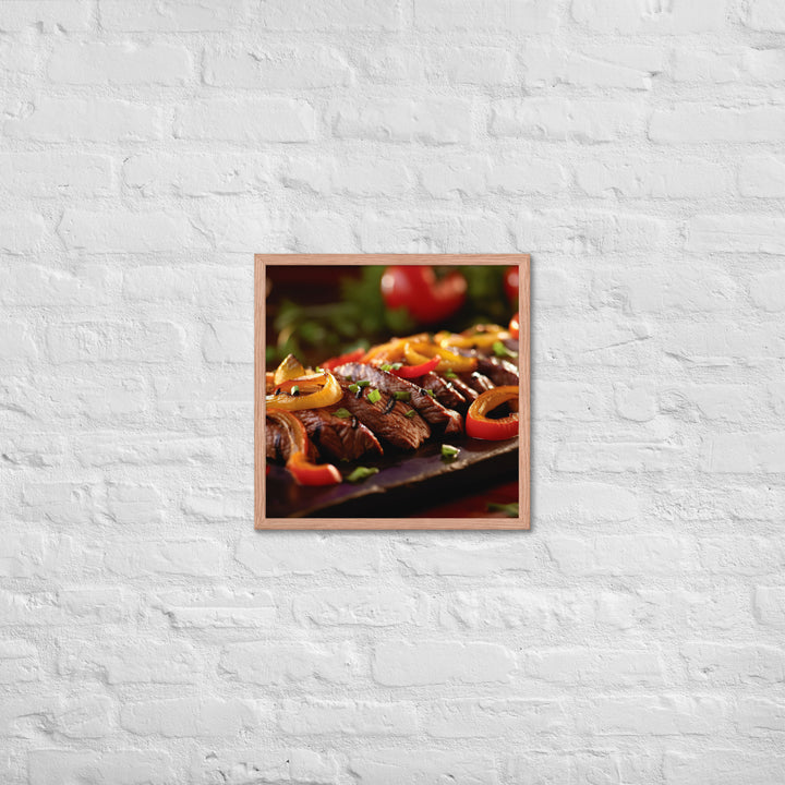 Skirt Steak Framed poster 🤤 from Yumify.AI