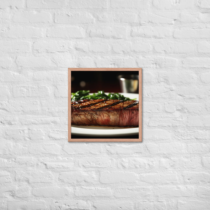 New York Strip Steak Framed poster 🤤 from Yumify.AI
