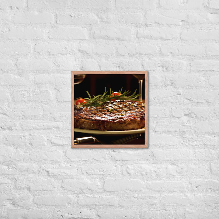 Italian Bistecca alla Fiorentina Framed poster 🤤 from Yumify.AI