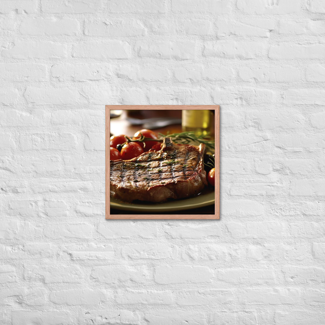 Italian Bistecca alla Fiorentina Framed poster 🤤 from Yumify.AI