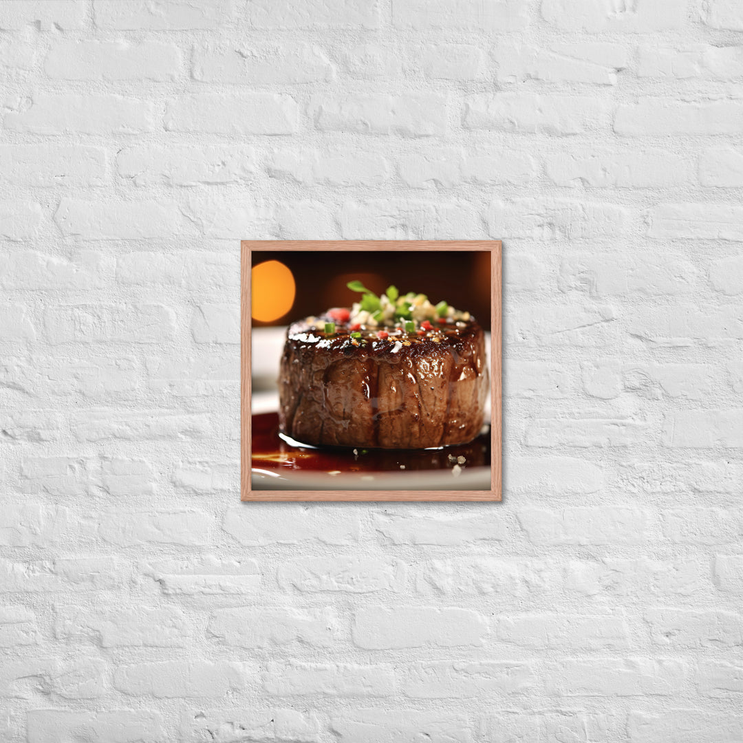 Filet Mignon Framed poster 🤤 from Yumify.AI