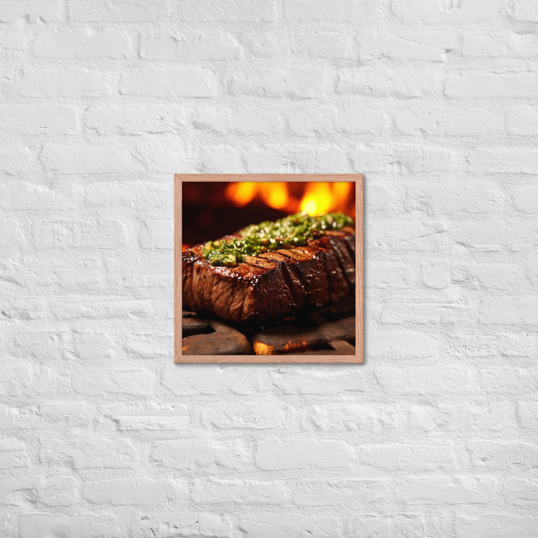 Argentinean Asado Framed poster 🤤 from Yumify.AI