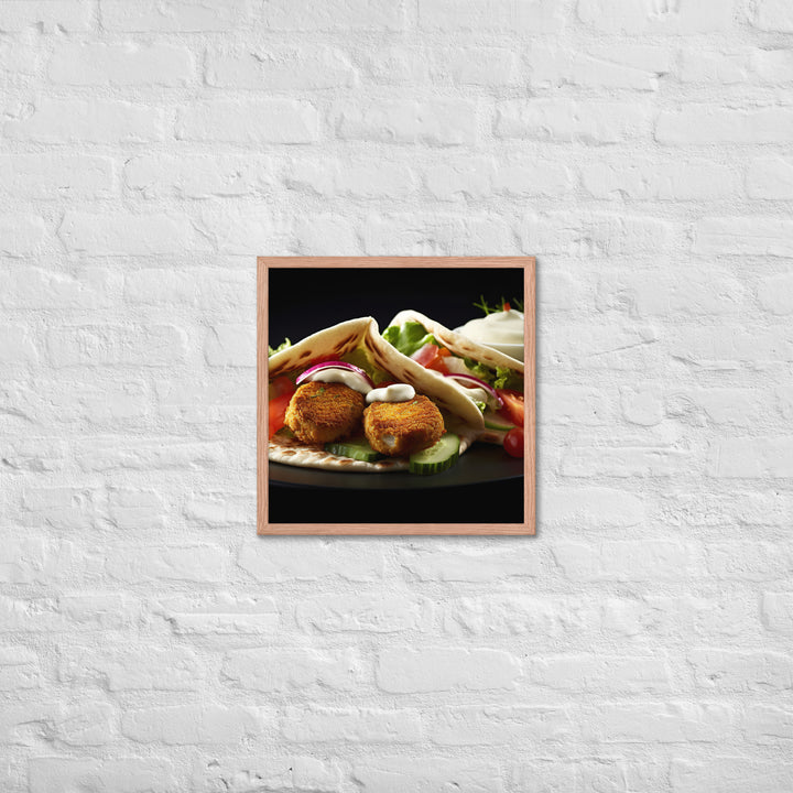 Classic Falafel Framed poster 🤤 from Yumify.AI