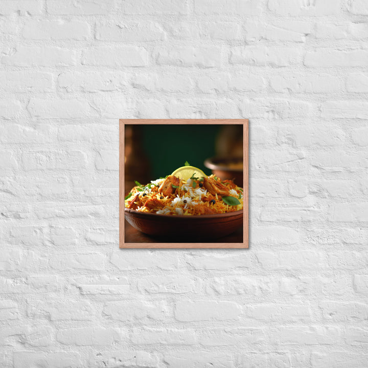 Malabar Biryani Framed poster 🤤 from Yumify.AI