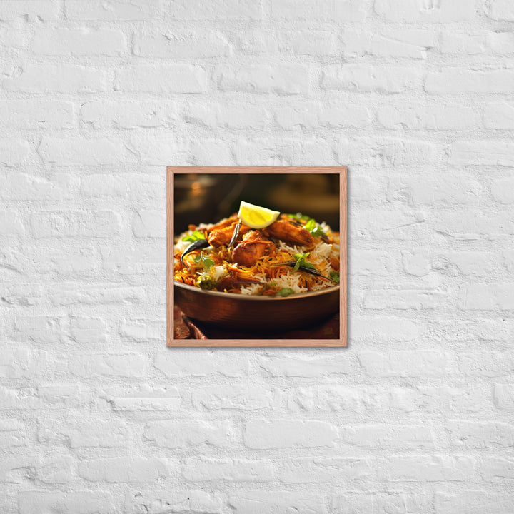 Malabar Biryani Framed poster 🤤 from Yumify.AI