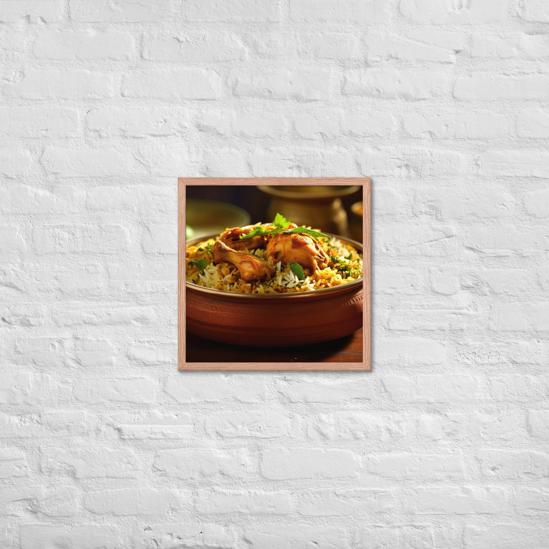 Kolkata Biryani Framed poster 🤤 from Yumify.AI