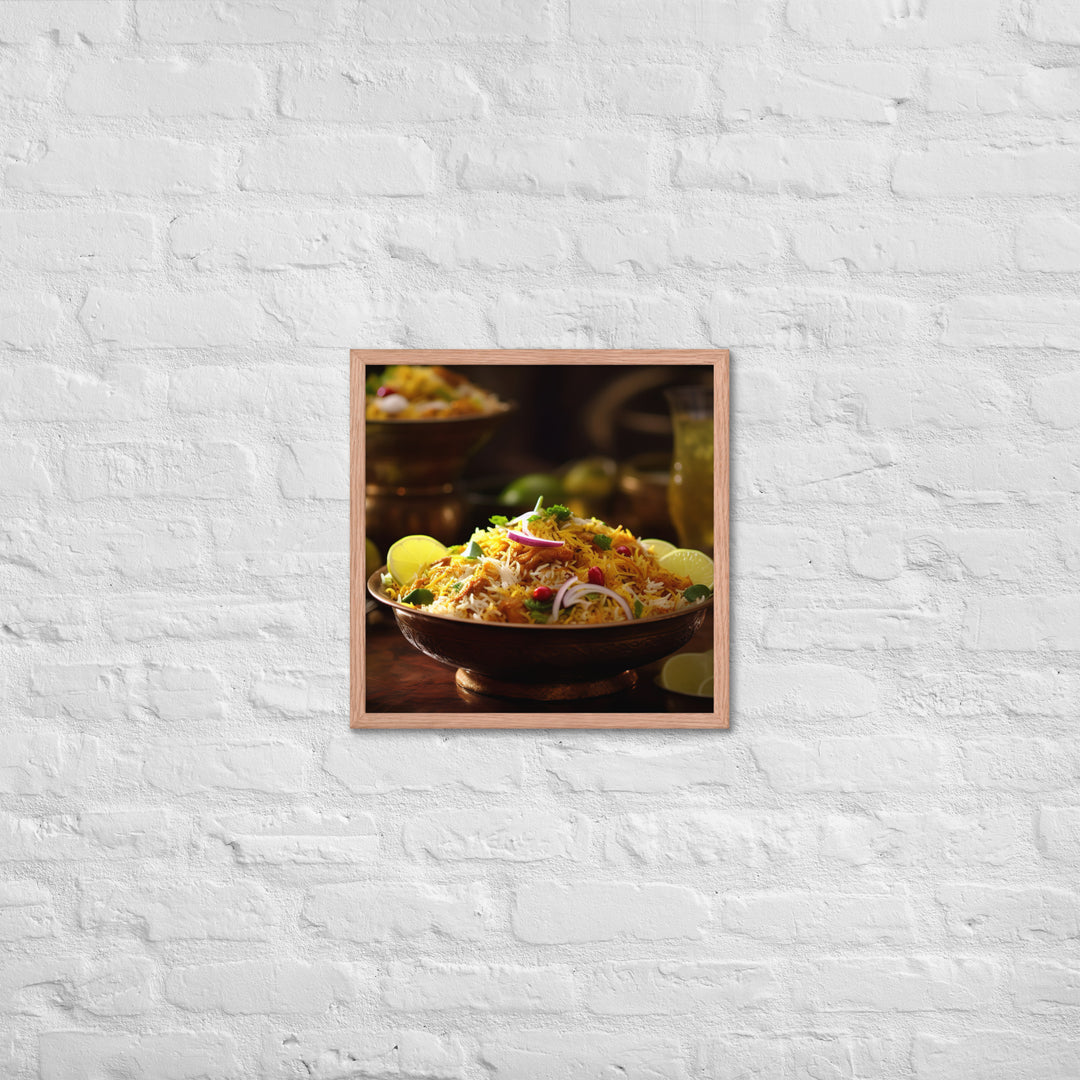 Bombay Biryani Framed poster 🤤 from Yumify.AI