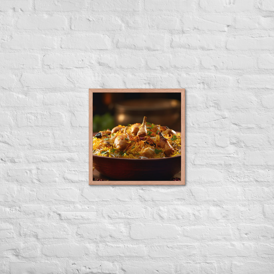 Bombay Biryani Framed poster 🤤 from Yumify.AI