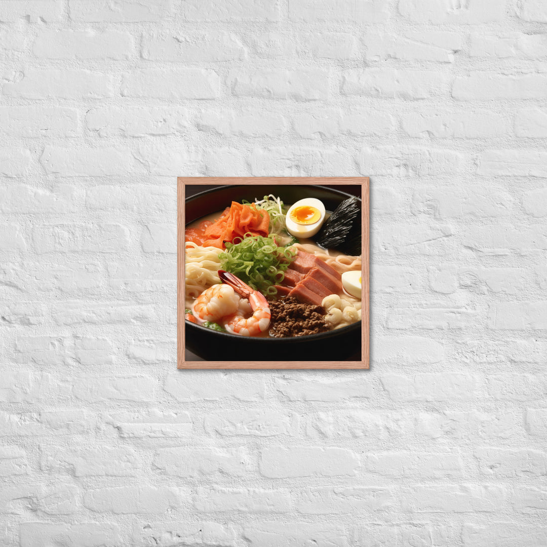 Shio Ramen Framed poster 🤤 from Yumify.AI