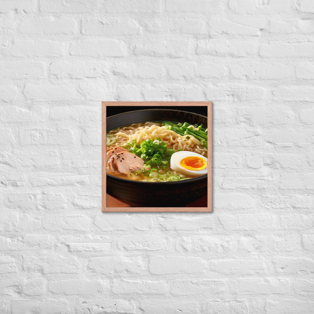 Miso Ramen Framed poster 🤤 from Yumify.AI