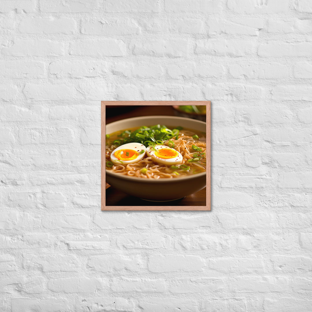 Miso Ramen Framed poster 🤤 from Yumify.AI