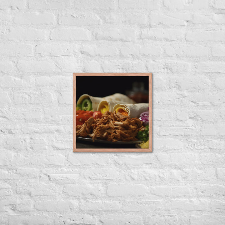 Shawarma Framed poster 🤤 from Yumify.AI