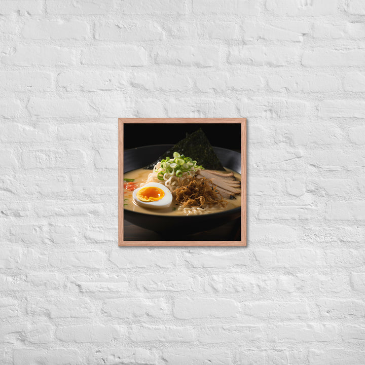 Miso Ramen Framed poster 🤤 from Yumify.AI