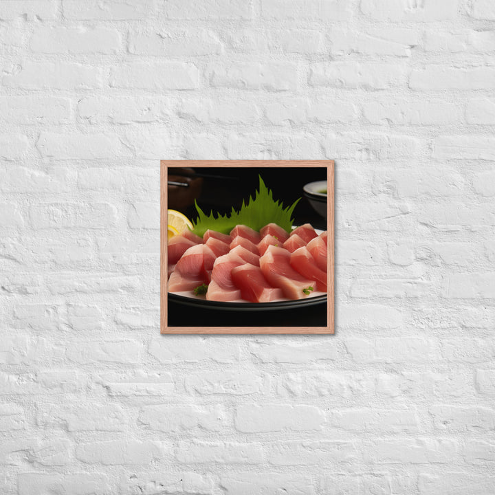 Sashimi Framed poster 🤤 from Yumify.AI