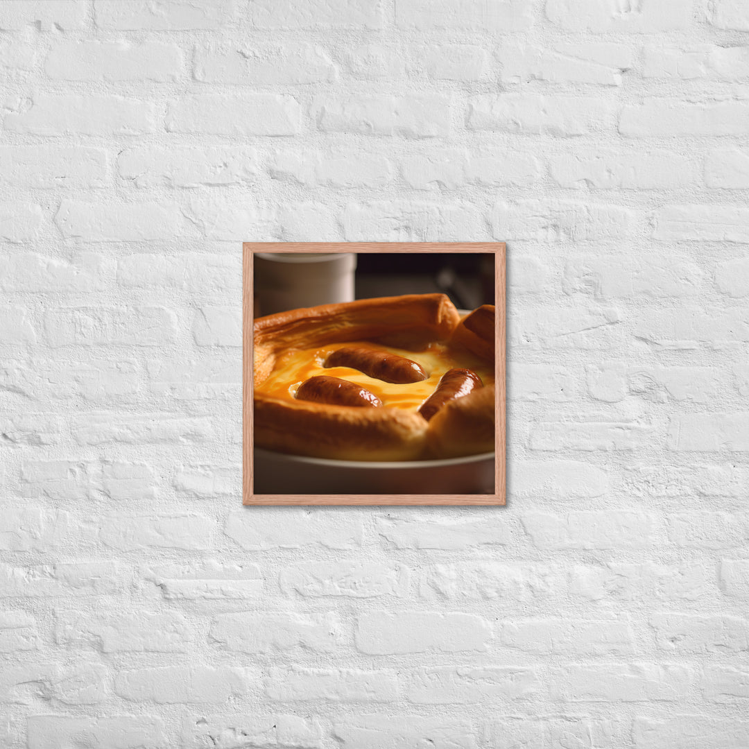 Toad in the Hole Framed poster 🤤 from Yumify.AI