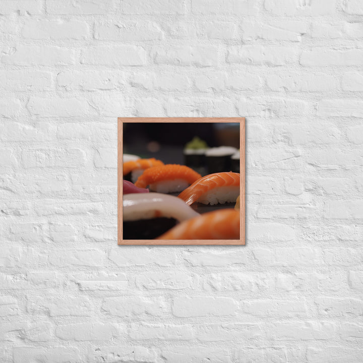 Sushi Framed poster 🤤 from Yumify.AI