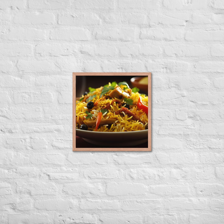 Biryani Framed poster 🤤 from Yumify.AI