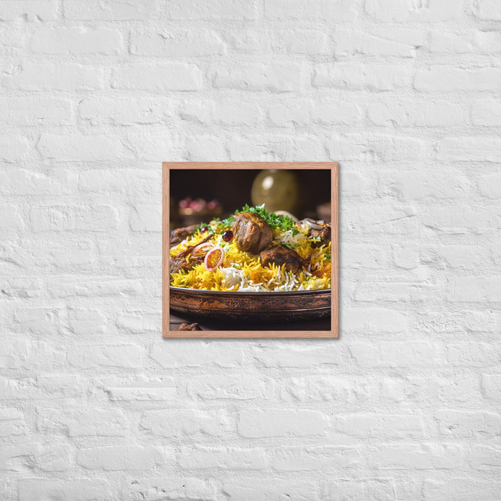 Biryani Framed poster 🤤 from Yumify.AI