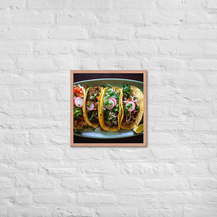 Taco Tuesday Framed poster 🤤 from Yumify.AI