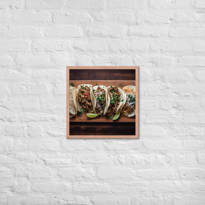 Taco Tuesday Framed poster 🤤 from Yumify.AI