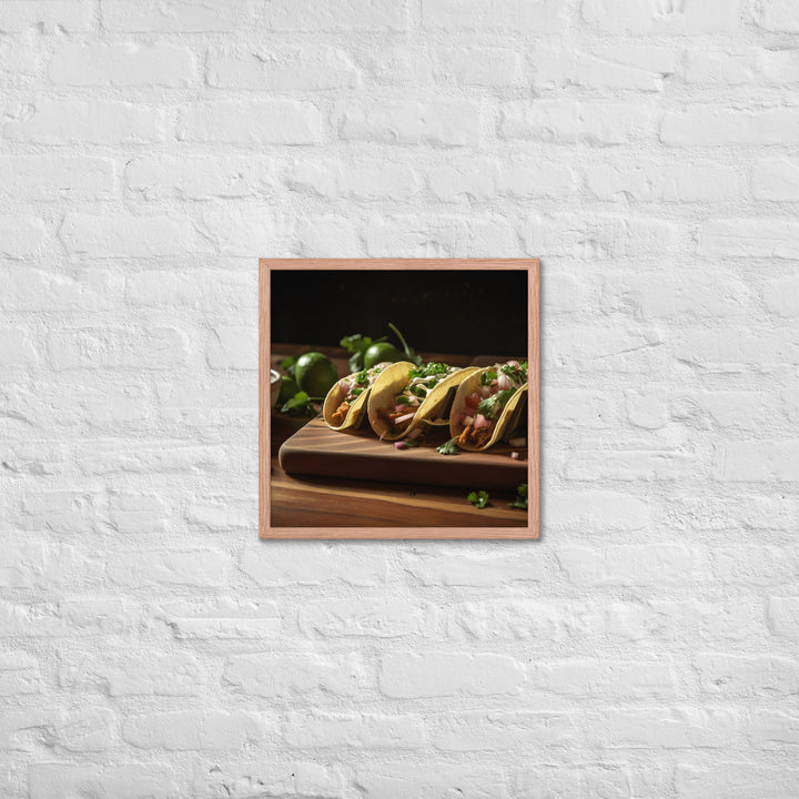 Taco Timeless Framed poster 🤤 from Yumify.AI