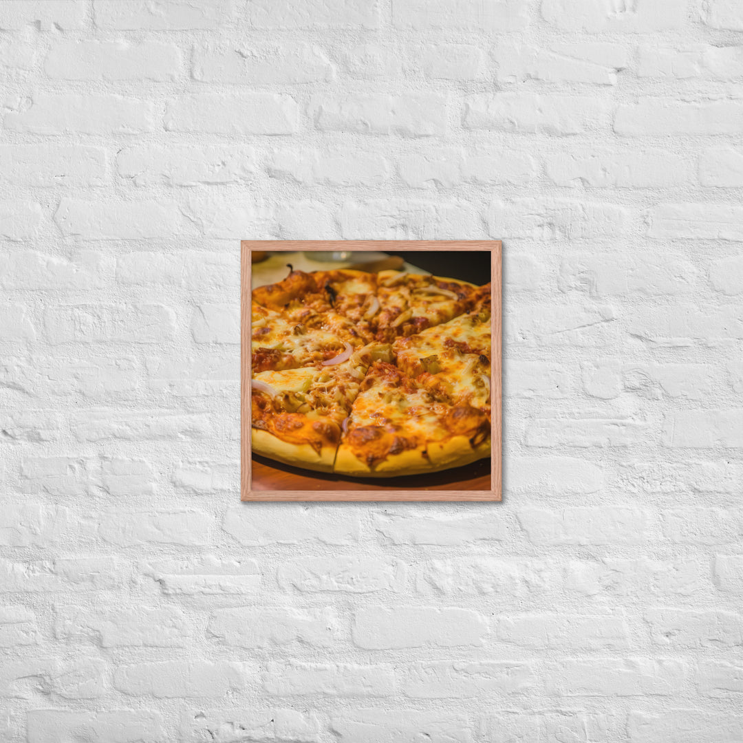 Pizza Framed poster 🤤 from Yumify.AI