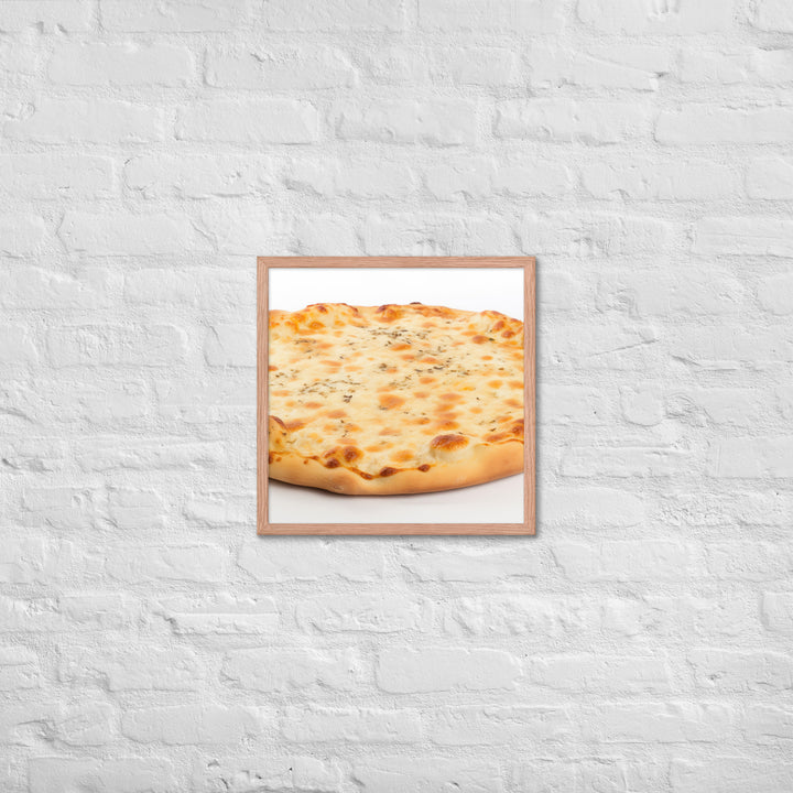 Cheese Pizza Framed poster 🤤 from Yumify.AI