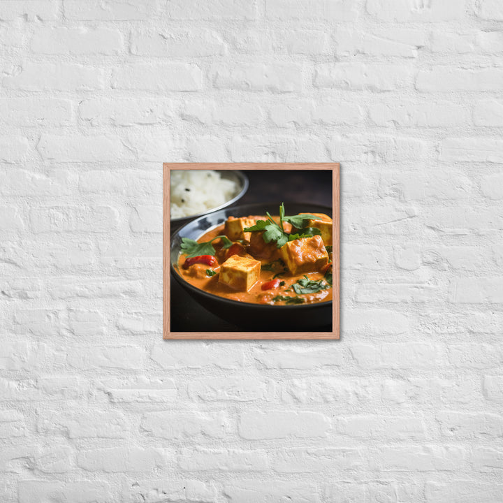 Paneer Curry Framed poster 🤤 from Yumify.AI