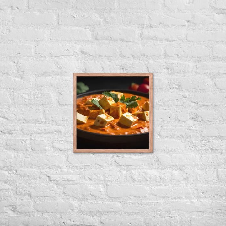 Paneer Curry Framed poster 🤤 from Yumify.AI