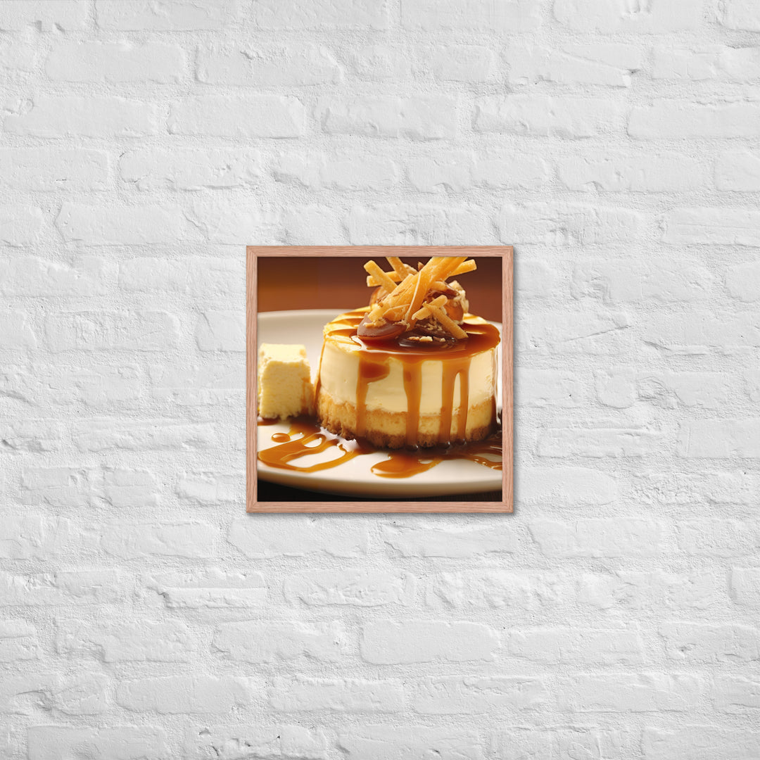 Cheese Dessert Framed poster 🤤 from Yumify.AI