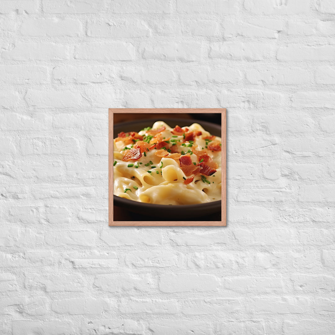 Cheese Pasta Framed poster 🤤 from Yumify.AI