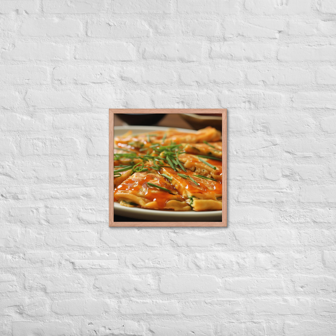 Kimchi Jeon Framed poster 🤤 from Yumify.AI