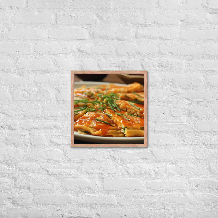 Kimchi Jeon Framed poster 🤤 from Yumify.AI