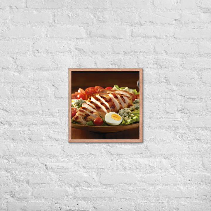 Cobb Salad Framed poster 🤤 from Yumify.AI