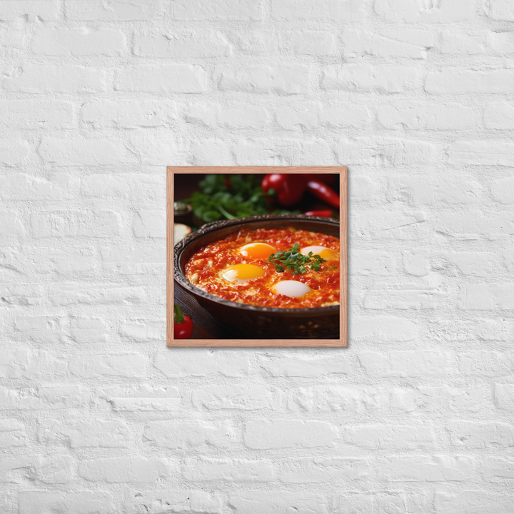 Menemen Framed poster 🤤 from Yumify.AI