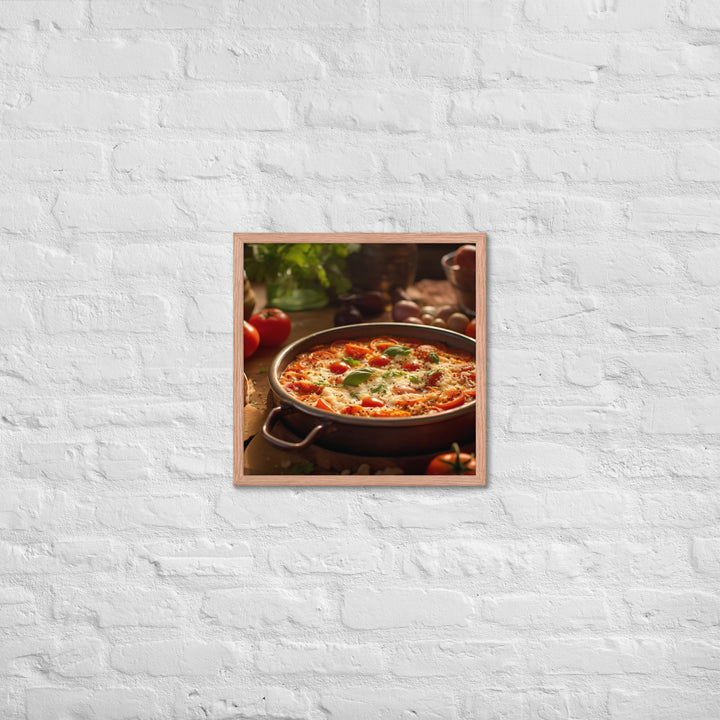 Menemen Framed poster 🤤 from Yumify.AI