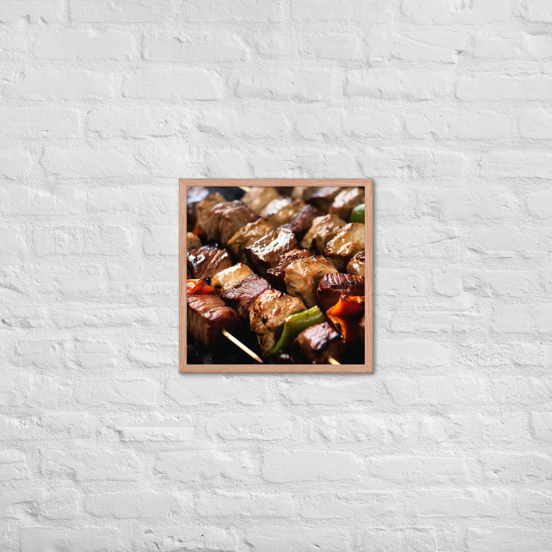 Kebab Framed poster 🤤 from Yumify.AI