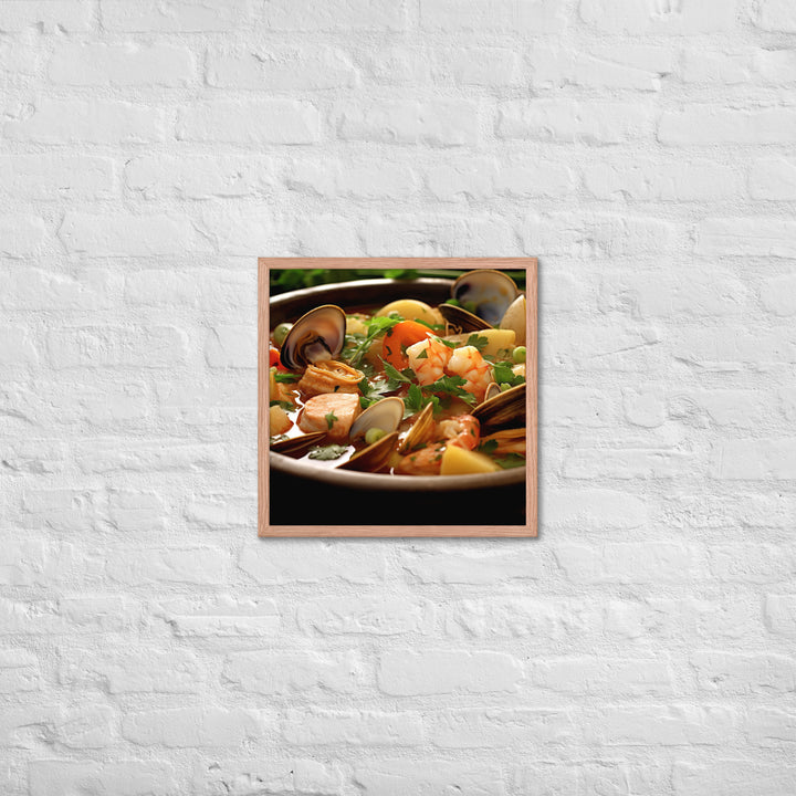 Bouillabaisse Framed poster 🤤 from Yumify.AI